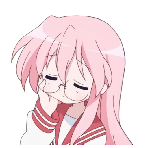 ✋ Стикер «Miyuki lucky star» для Telegram