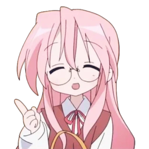 😅 Стикер «Miyuki lucky star» для Telegram