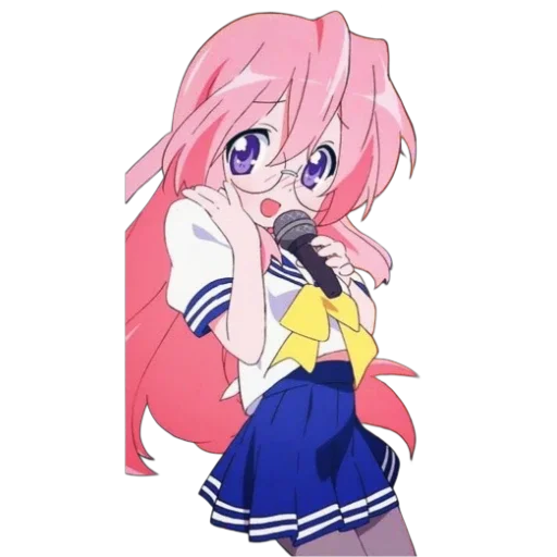 🎤 Стикер «Miyuki lucky star» для Telegram