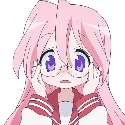 😳 Стикер «Miyuki lucky star» для Telegram