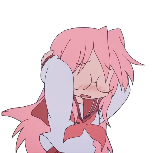 😟 Стикер «Miyuki lucky star» для Telegram