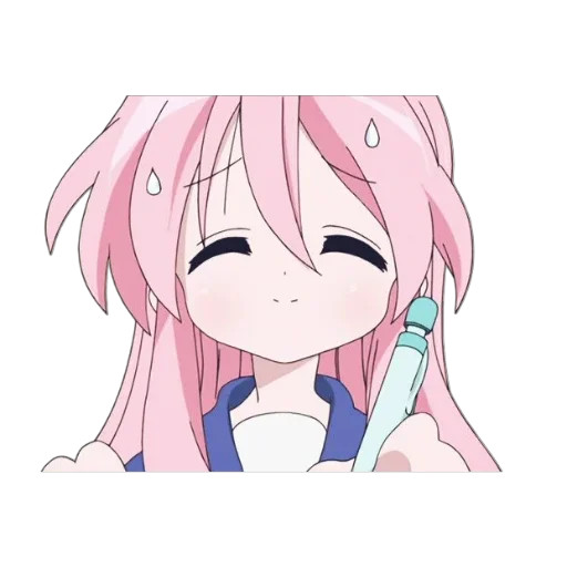 📝 Стикер «Miyuki lucky star» для Telegram