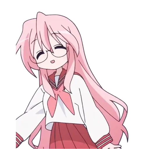 😊 Стикер «Miyuki lucky star» для Telegram