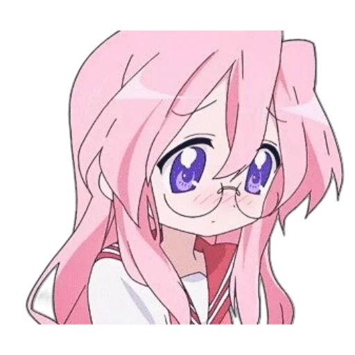 😕 Стикер «Miyuki lucky star» для Telegram