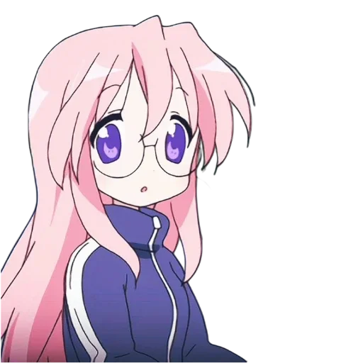 🤷‍♀️ Стикер «Miyuki lucky star» для Telegram