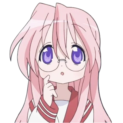 🤔 Стикер «Miyuki lucky star» для Telegram