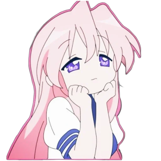 😌 Стикер «Miyuki lucky star» для Telegram