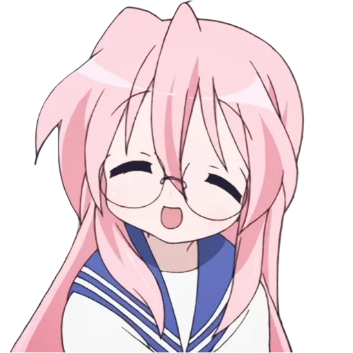 😃 Стикер «Miyuki lucky star» для Telegram