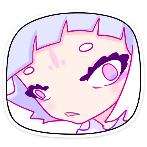 🤨 Стикер «Мизу» для Telegram