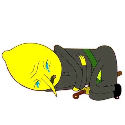 😭 Стикер «Earl of Lemongrab» для Telegram