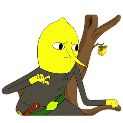😤 Стикер «Earl of Lemongrab» для Telegram