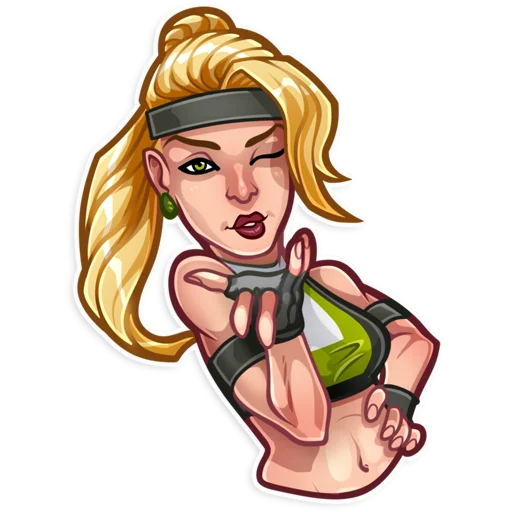 😘 Стикер «Mortal Kombat» для Telegram