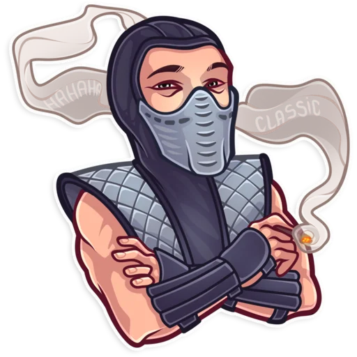 💨 Стикер «Mortal Kombat» для Telegram