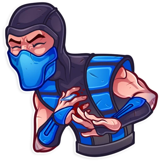 😖 Стикер «Mortal Kombat» для Telegram