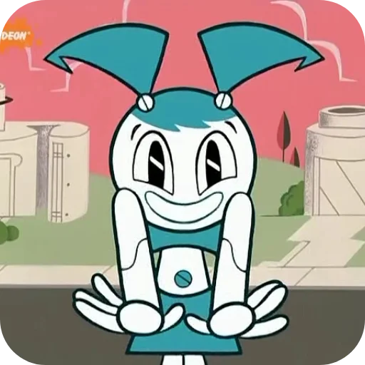 😃 Стикер «My Life as a Teenage Robot» для Telegram