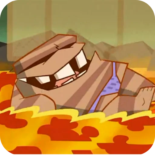 🏖 Стикер «My Life as a Teenage Robot» для Telegram