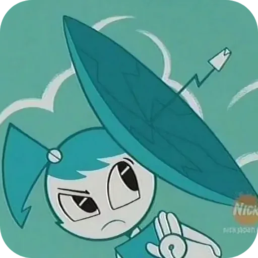 📡 Стикер «My Life as a Teenage Robot» для Telegram