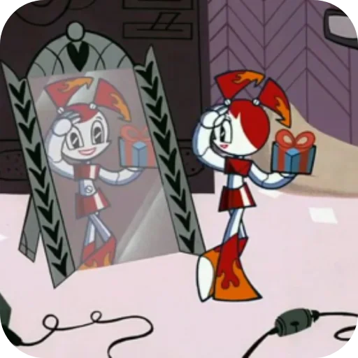 🎁 Стикер «My Life as a Teenage Robot» для Telegram