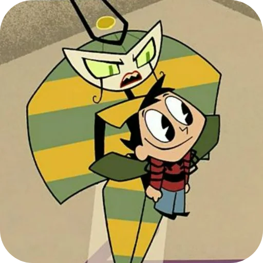 😒 Стикер «My Life as a Teenage Robot» для Telegram