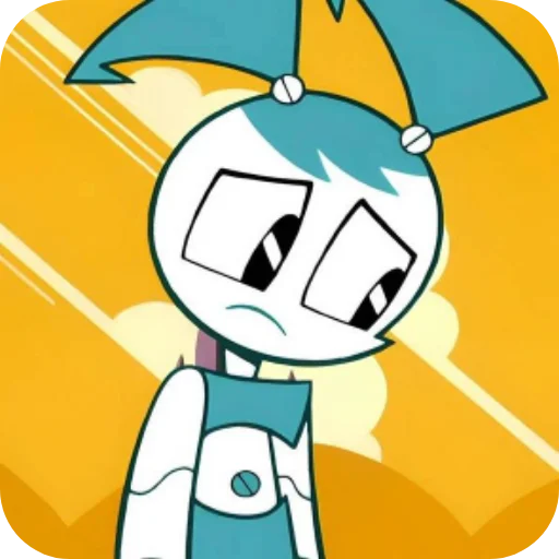 😢 Стикер «My Life as a Teenage Robot» для Telegram