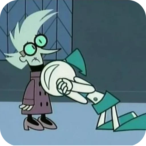 🙏 Стикер «My Life as a Teenage Robot» для Telegram