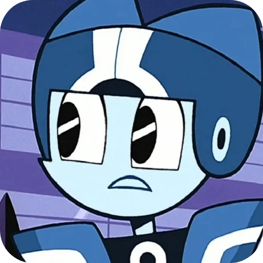 🫥 Стикер «My Life as a Teenage Robot» для Telegram