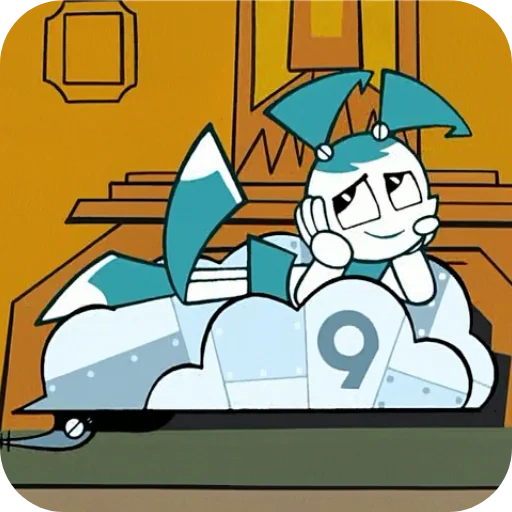 😌 Стикер «My Life as a Teenage Robot» для Telegram