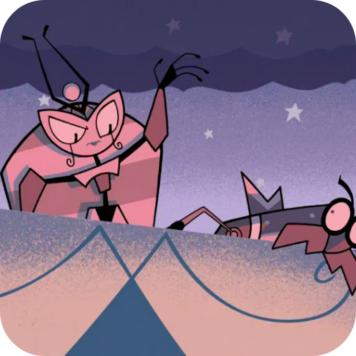🥊 Стикер «My Life as a Teenage Robot» для Telegram