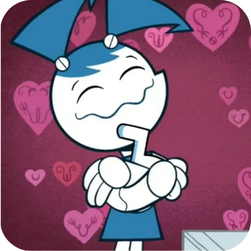 🥰 Стикер «My Life as a Teenage Robot» для Telegram