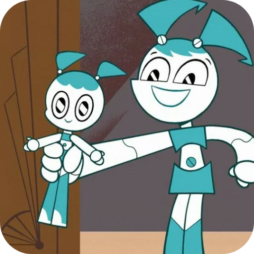 🧸 Стикер «My Life as a Teenage Robot» для Telegram