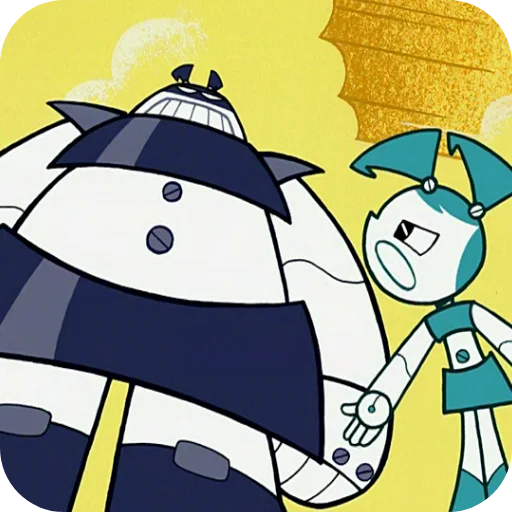 😐 Стикер «My Life as a Teenage Robot» для Telegram