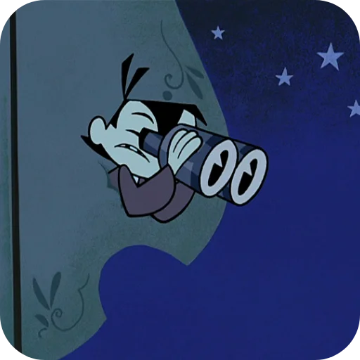 🔭 Стикер «My Life as a Teenage Robot» для Telegram