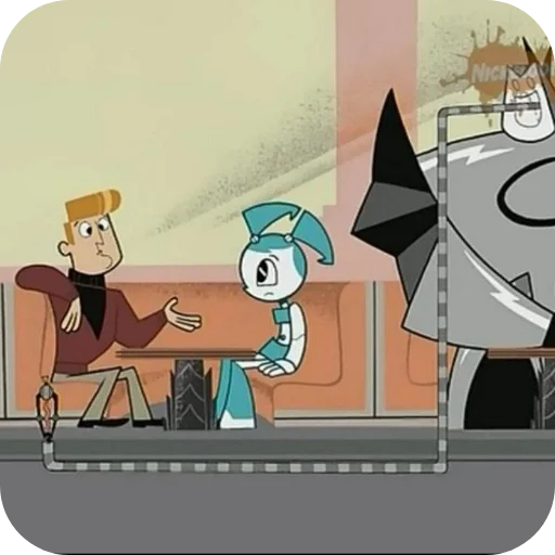 🦾 Стикер «My Life as a Teenage Robot» для Telegram