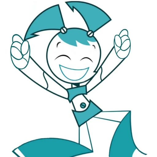 😄 Стикер «My Life as a Teenage Robot» для Telegram