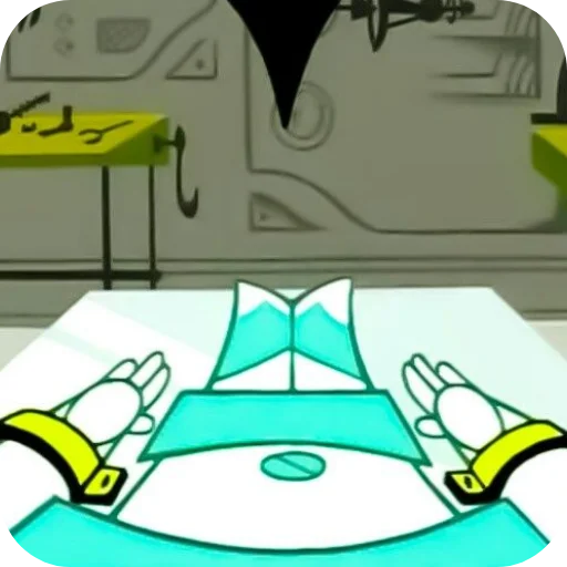 😳 Стикер «My Life as a Teenage Robot» для Telegram