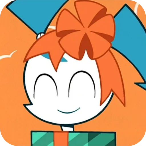 🎀 Стикер «My Life as a Teenage Robot» для Telegram