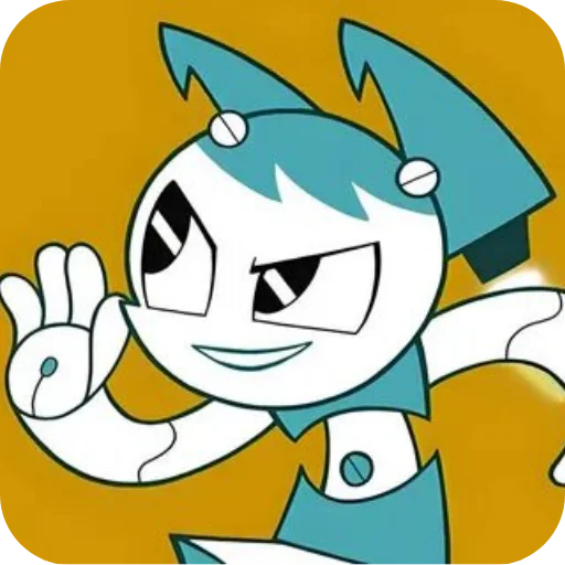 🧐 Стикер «My Life as a Teenage Robot» для Telegram