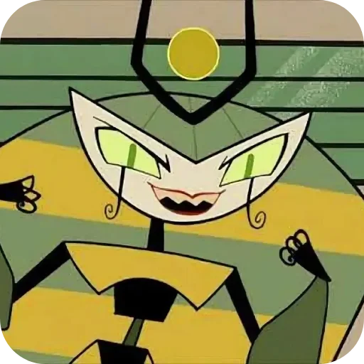 💪 Стикер «My Life as a Teenage Robot» для Telegram