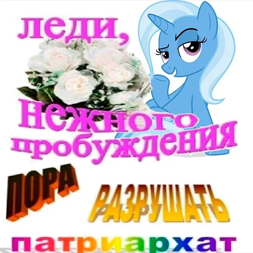 🌅 Стикер «понемемы!» для Telegram