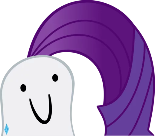 🦄 Стикер «Rarity» для Telegram