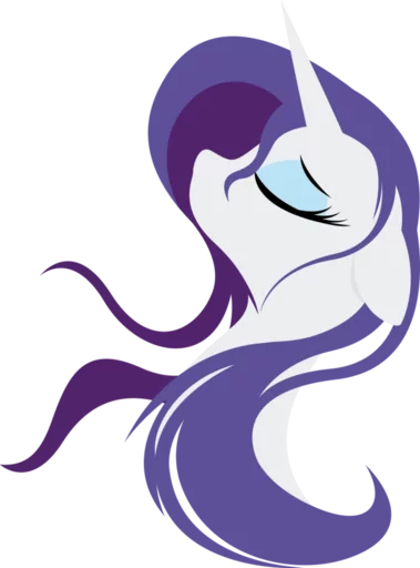 💙 Стикер «Rarity» для Telegram