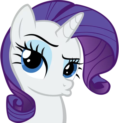 😐 Стикер «Rarity» для Telegram