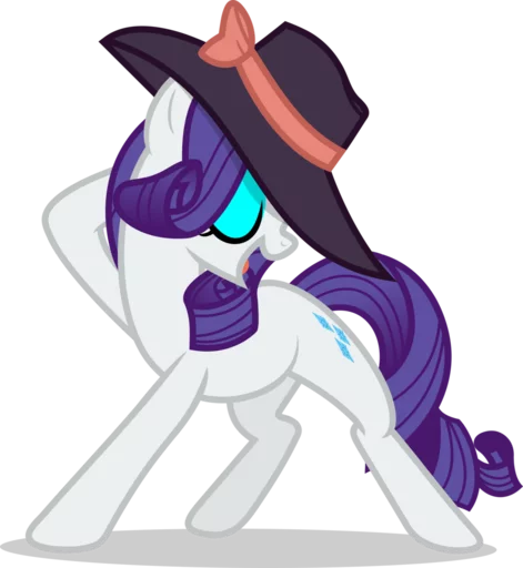 👒 Стикер «Rarity» для Telegram
