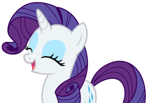 😊 Стикер «Rarity» для Telegram