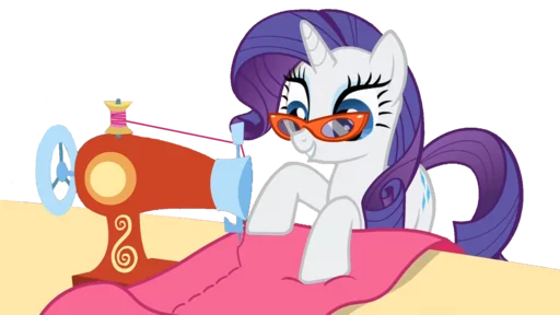 🎀 Стикер «Rarity» для Telegram
