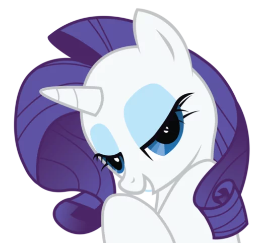 😘 Стикер «Rarity» для Telegram