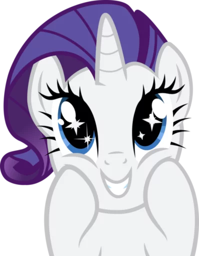 😮 Стикер «Rarity» для Telegram
