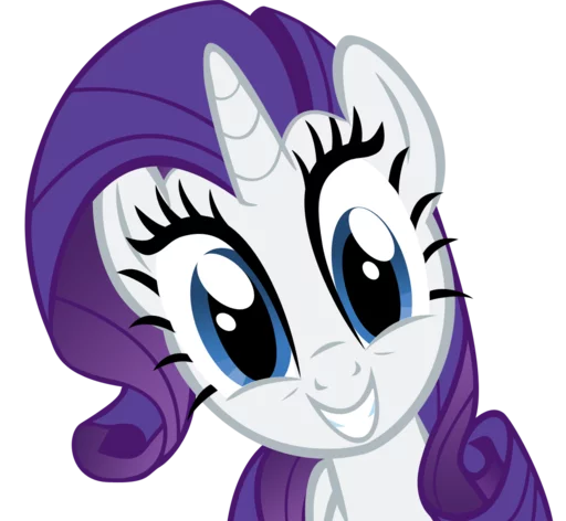 😃 Стикер «Rarity» для Telegram