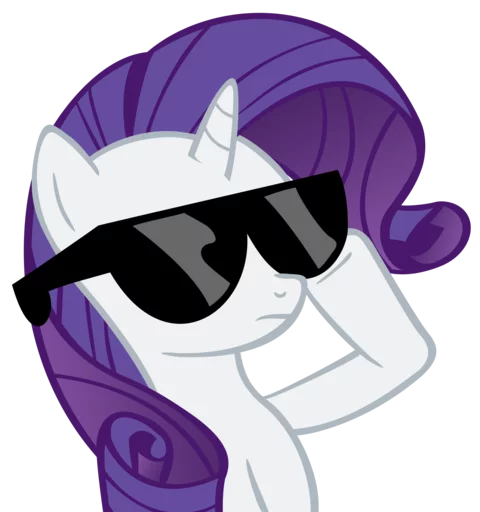 😎 Стикер «Rarity» для Telegram