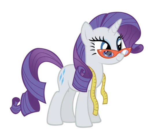 🙂 Стикер «Rarity» для Telegram